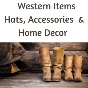 western theme items sign
